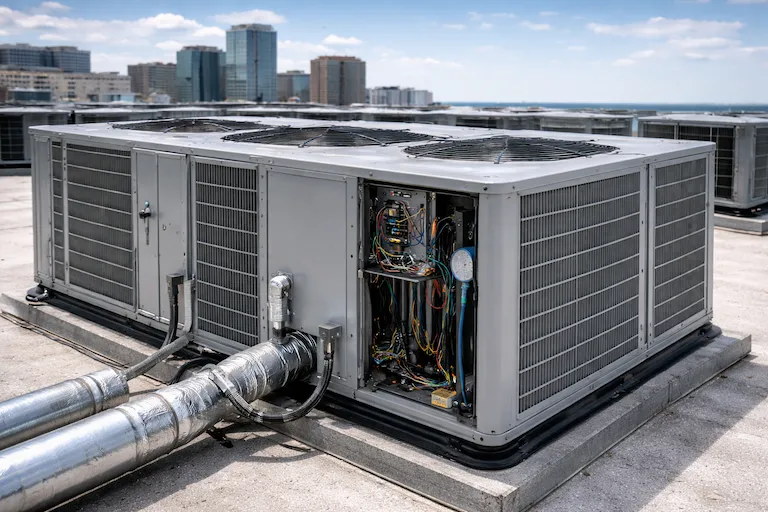 High-capacity commercial hvac atascocita tx system installation for retail buildings