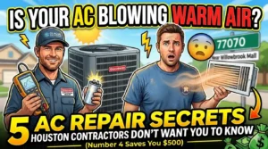 Authorized Goodman AC repair 77070 Houston near Willowbrook Mall